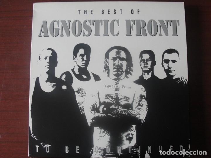 Discos de vinilo: L P AGNOSTIC FRONT the best NUEVO hardcore - Foto 1