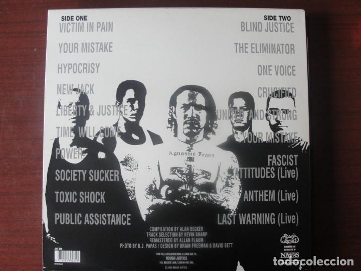 Discos de vinilo: L P AGNOSTIC FRONT the best NUEVO hardcore - Foto 2