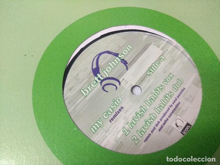 Discos de vinilo: BRETT JOHNSON/MY CASIO REMIXES. - Foto 2