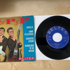 Discos de vinilo: LOS P Y P - SHEILA +3 - SINGLE 7” 1963 SPAIN PYP. Lote 294828313