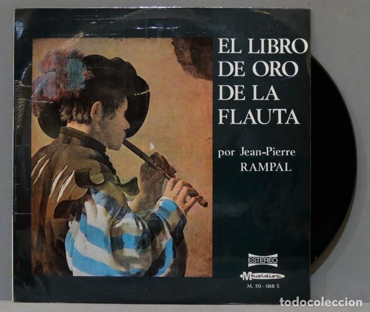 Discos de vinilo: LP. EL LIBRO DE ORO DE LA FLAUTA. J. PIERRE RAMPAL - Foto 1