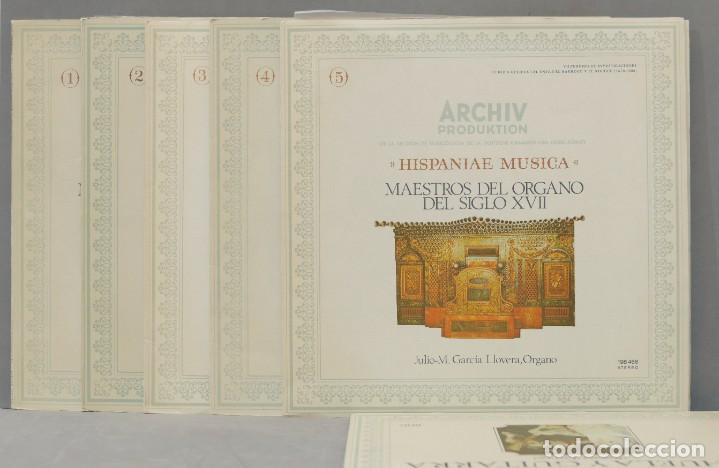 Discos de vinilo: 6 LP. HISPANIAE MUSICA - Foto 3