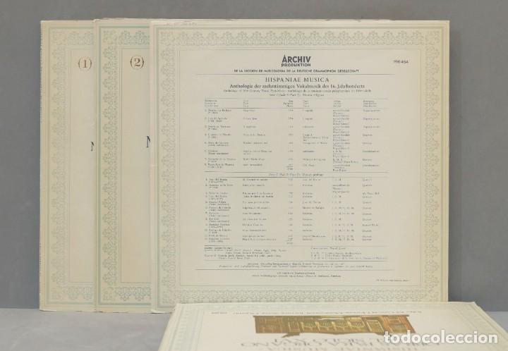 Discos de vinilo: 6 LP. HISPANIAE MUSICA - Foto 9