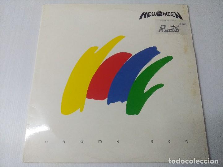Discos de vinilo: HELLOWEEN/CHAMELEON/VINILO METAL DOBLE GATEFOLD. - Foto 1