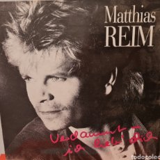 Discos de vinilo: MAXI - MATTHIAS REIM - VERDAMMT, ICH LIEB' DICH - ALEMANIA 1990. Lote 294935363