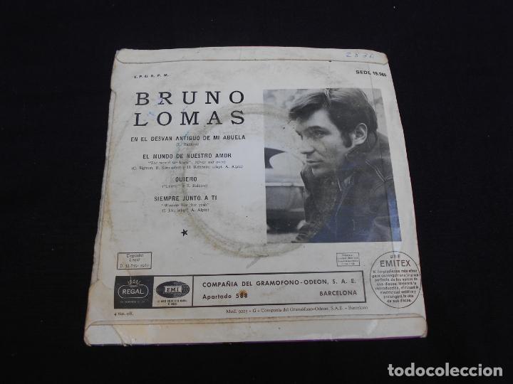 Discos de vinilo: BRUNO LOMAS // EN EL DESVAN ANTIGUO DE MI ABUELA + 3 // - Foto 2