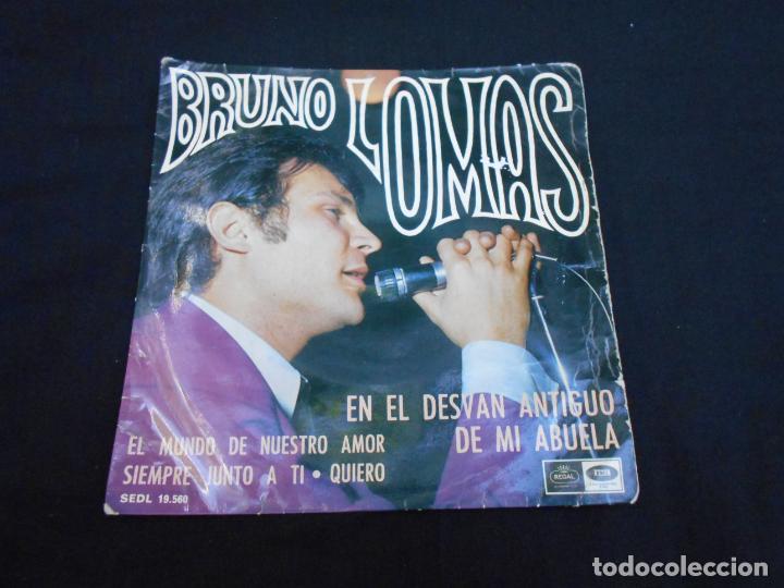 Discos de vinilo: BRUNO LOMAS // EN EL DESVAN ANTIGUO DE MI ABUELA + 3 // - Foto 1