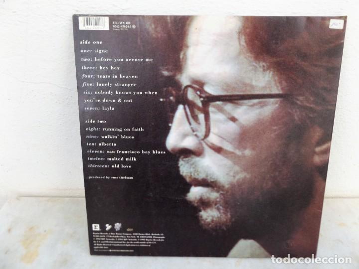 Discos de vinilo: vinilo 33 eric clapton unplugget - Foto 2