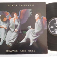 Discos de vinilo: BLACK SABBATH. LP. HEAVEN AND HELL. EDICIÓN ORIGINAL FRANCESA DE 1980. Lote 294954988