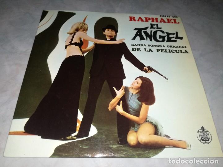 Discos de vinilo: RAPHAEL-BSO DE LA PELICULA EL ANGEL-ORIGINAL A&Ntilde;O 1969 - Foto 1
