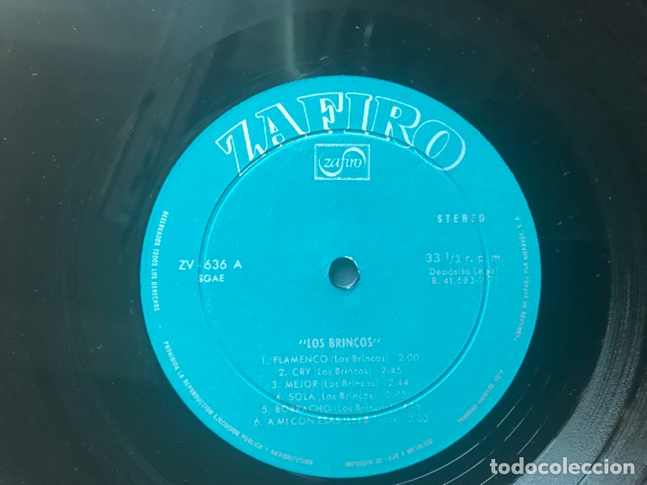 Discos de vinilo: Un sorbito de champ&aacute;n. Los Brincos - Foto 5