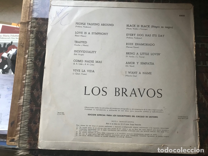 Discos de vinilo: Los bravos. - Foto 3