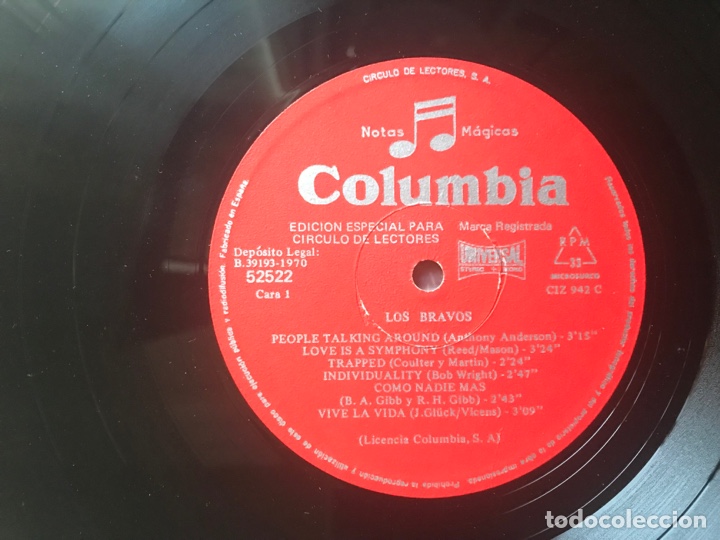 Discos de vinilo: Los bravos. - Foto 6