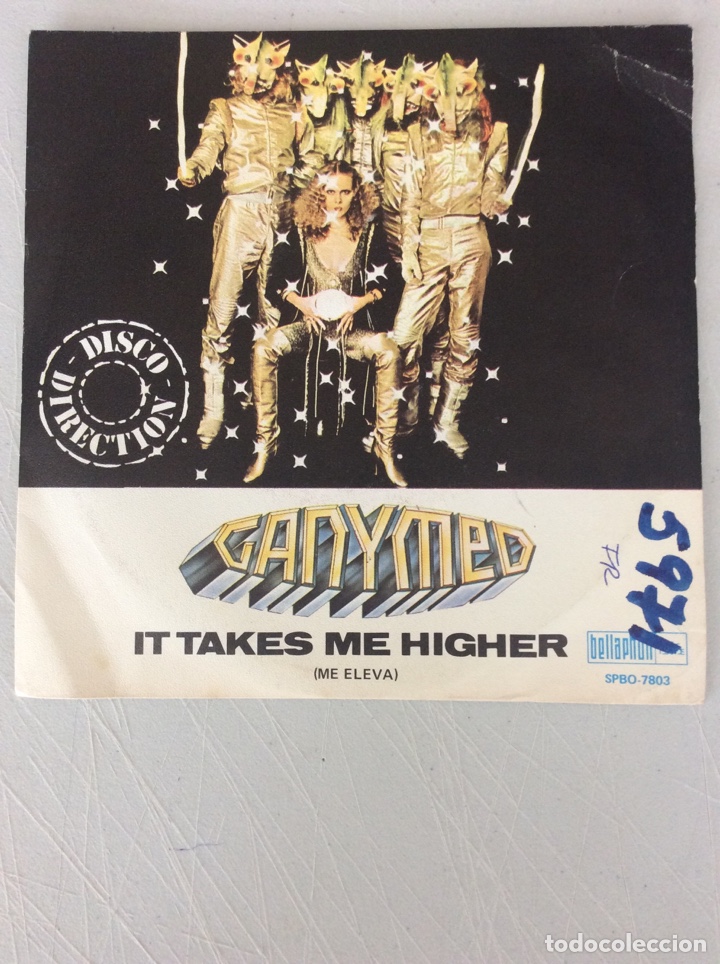 Discos de vinilo: Ganymed. It takes me higher. Me eleva. Hyperspace - Foto 1