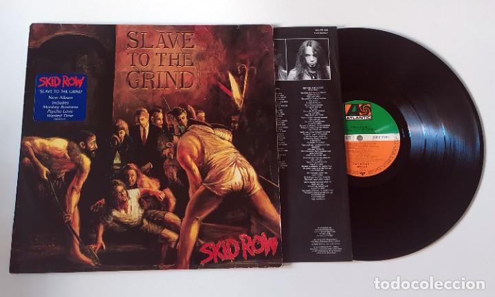 Discos de vinilo: LP SKID ROW - SLAVE TO THE GRIND - Foto 3