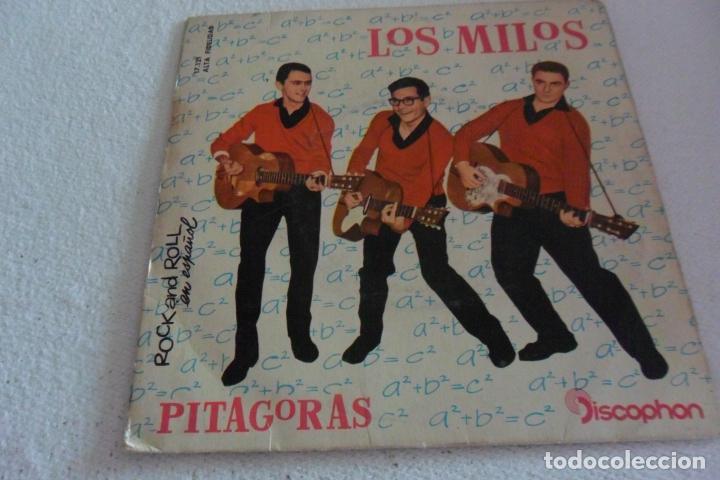 Discos de vinilo: LOS MILOS - PITAGORAS + 3 EP 1961 - Foto 1