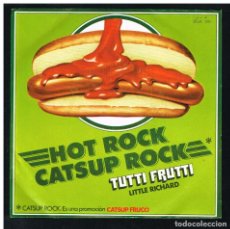 Discos de vinilo: LITTLE RICHARD - TUTTI FRUTTI / JOSE LUIS CAMPUZANO - HOT CATSUP ROCK - SINGLE 1980 - PROMO