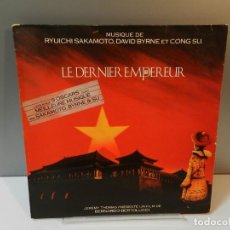Discos de vinilo: DISCO VINILO LP. RYUICHI SAKAMOTO, DAVID BYRNE AND CONG SU – LE DERNIER EMPEREUR. 33 RPM. Lote 295340763
