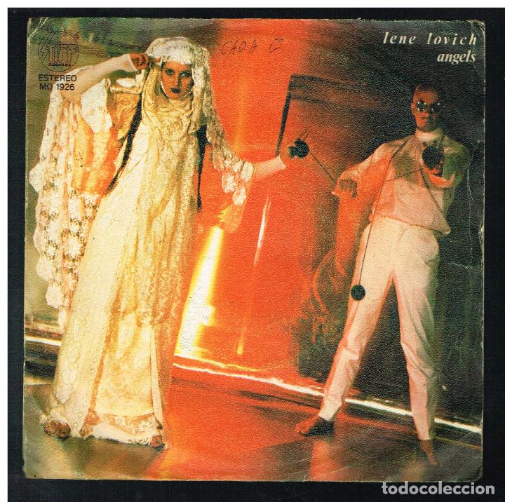 Discos de vinilo: LENE LOVICH - ANGELS / THE FLY - SINGLE 1980 - Foto 1