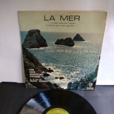 Discos de vinilo: *MUY DIFICIL!! LA MER, THE SAN SEBASTIÁN STRINGS, WARNER BROSS, 1970