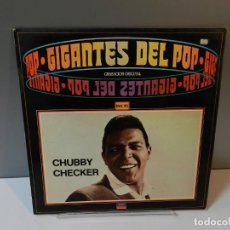 Discos de vinilo: DISCO VINILO LP. CHUBBY CHECKER – GIGANTES DEL POP VOL.45. 33 RPM. Lote 295345893
