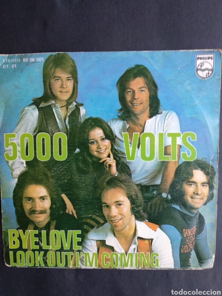 Discos de vinilo: *5000 VOLTS. BYE LOVE, PHILIPS, 1976 - Foto 1