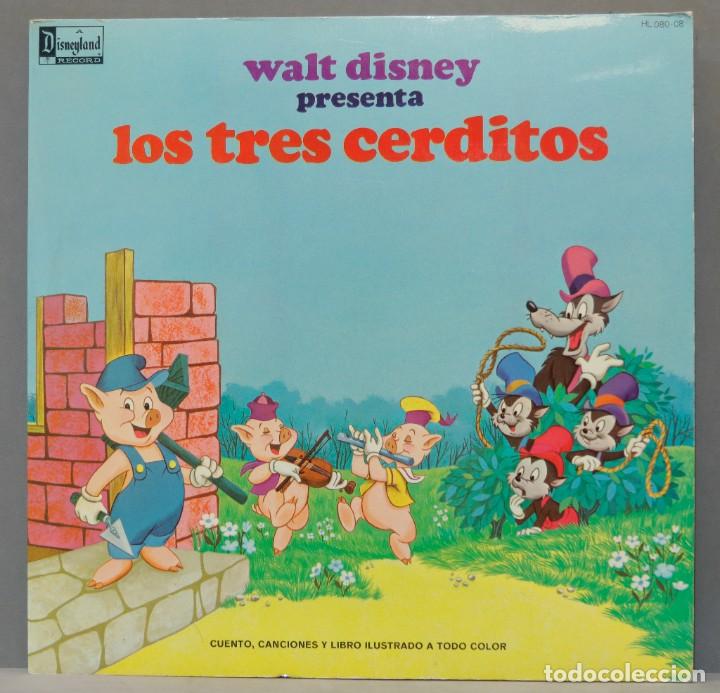 Discos de vinilo: LP. WALT DISNEY PRESENTA LOS TRES CERDITOS - Foto 1 - 295362388