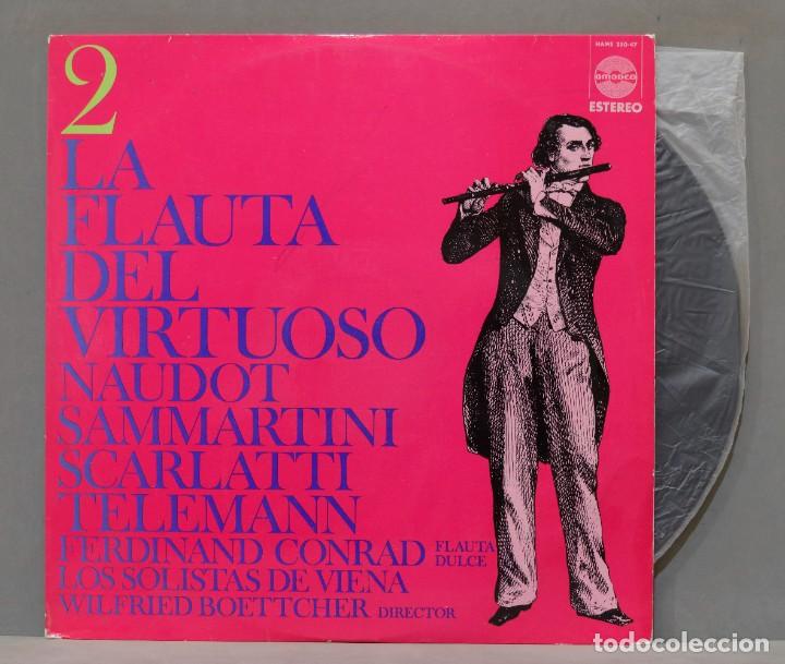 Discos de vinilo: LP. LA FLAUTA DEL VIRTUOSO. VOLUMEN 2 - Foto 1