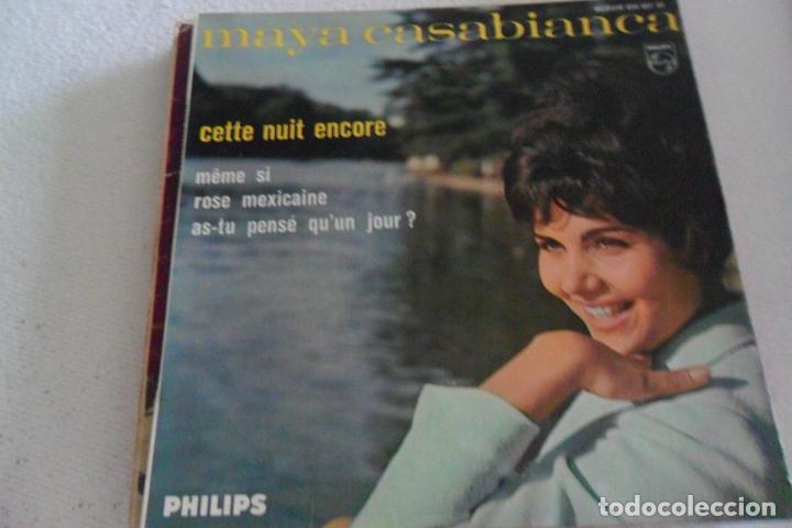 Discos de vinilo: MAYA CASABIANCA - CETTE NUIT ENCORE + 3 EP - Foto 1