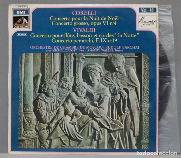 Discos de vinilo: LP. Corelli. Vivaldi. Concerto Pour La Nuit De No&euml;l. La Notte - Foto 1