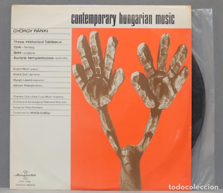 Dischi in vinile: LP. Gy&ouml;rgy R&aacute;nki. Three Historical Tableaux. 1514. 1944. Aurora Tempestuosa