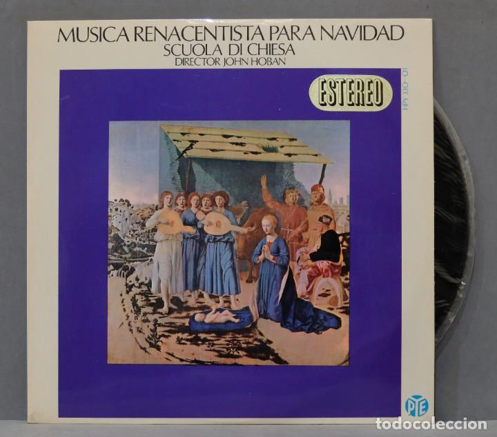 Dischi in vinile: LP. MUSICA RENACENTISTA PARA NAVIDAD. HOBAN