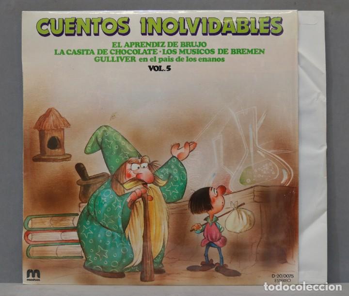 Discos de vinilo: LP. CUENTOS INOLVIDABLES. VOL. 5 - Foto 1