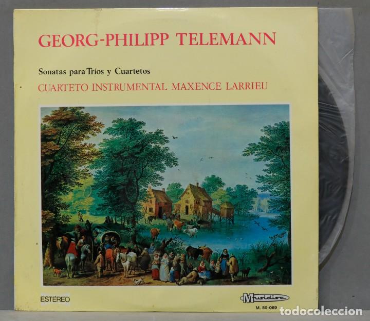 Discos de vinilo: LP. TELEMANN. SONATAS PARA TRIOS Y CUARTETOS - Foto 1