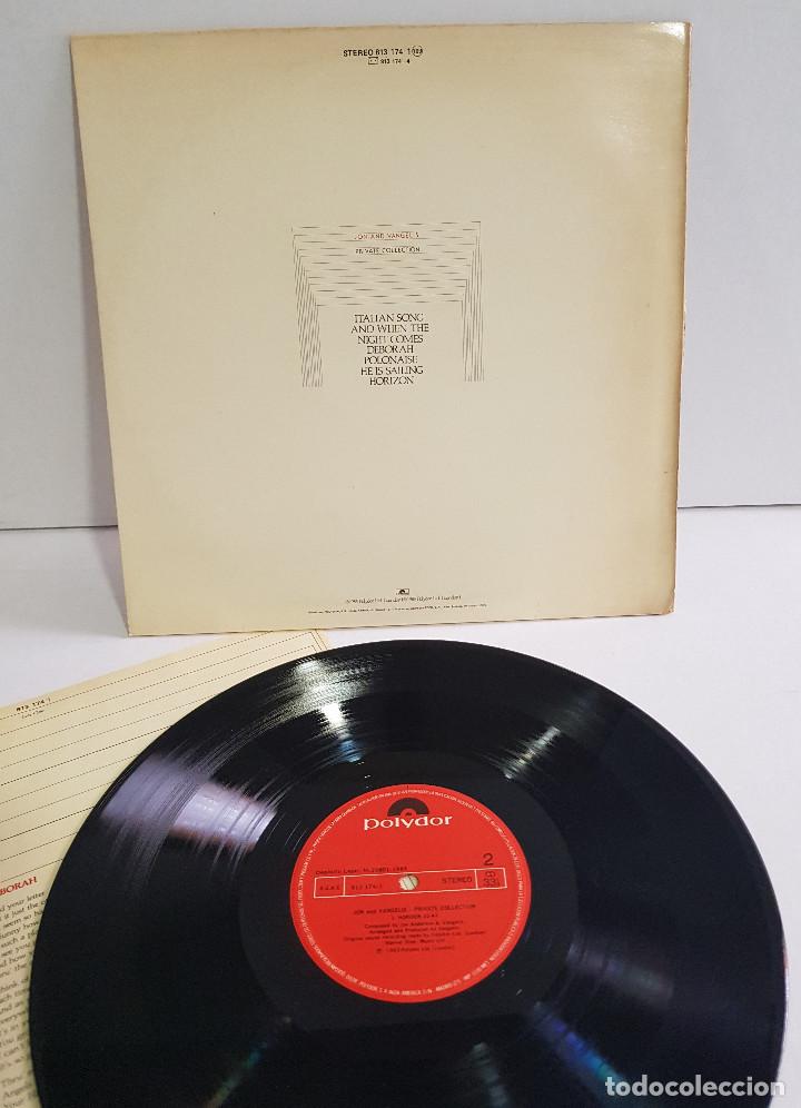 Discos de vinilo: JON AND VANGELIS - PRIVATE COLLECTION - Foto 3