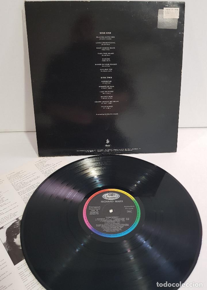Discos de vinilo: RICHARD MARX - RUSH STREET - Foto 3