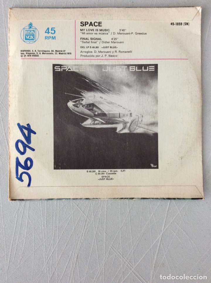 Discos de vinilo: Space. My love is music - Foto 2