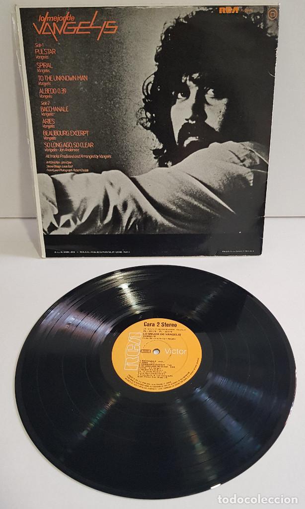 Discos de vinilo: VANGELIS - LO MEJOR - Foto 3