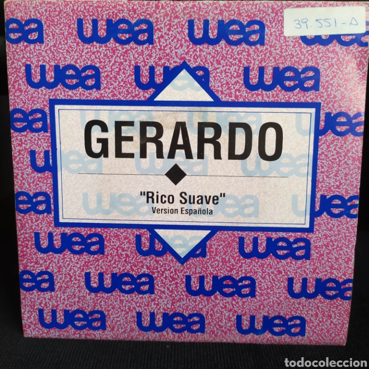Discos de vinilo: Gerardo - Rico Suave 1990 - Foto 1