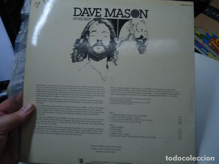 Discos de vinilo: DAVE MASON - AT HIS BEST editado en 1975 por Hispavox LP en buen estado - Foto 3 - 295483088