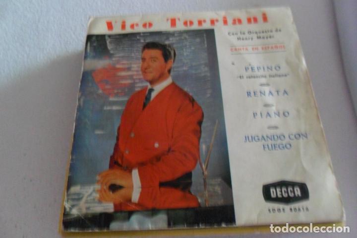 Discos de vinilo: VICO TORRIANI PEPINO + 3 EP - Foto 1