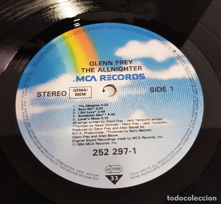 Discos de vinilo: GLENN FREY - THE ALLNIGHTER - Foto 2