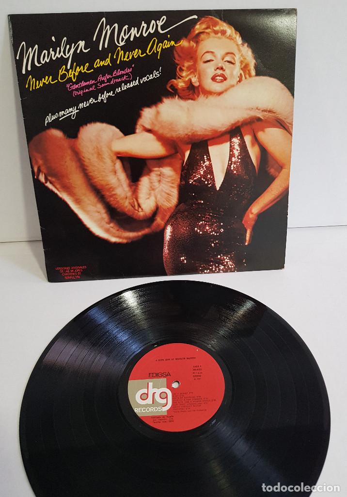 Discos de vinilo: MARILYN MONROE - NEVER - Foto 1