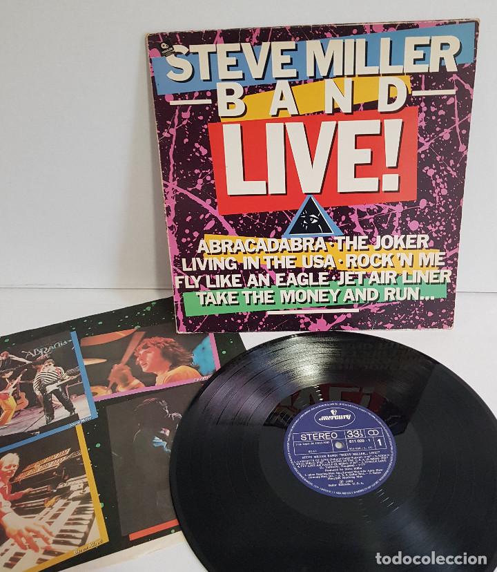Discos de vinilo: STEVE MILLER BAND - LIVE - Foto 1