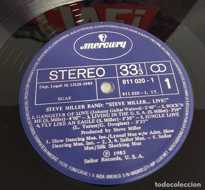 Discos de vinilo: STEVE MILLER BAND - LIVE - Foto 2