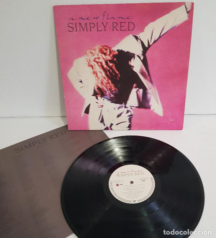 Discos de vinilo: SIMPLY RED - A NEW FLAME - Foto 1
