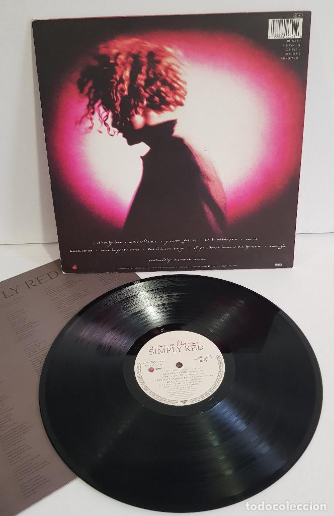 Discos de vinilo: SIMPLY RED - A NEW FLAME - Foto 3