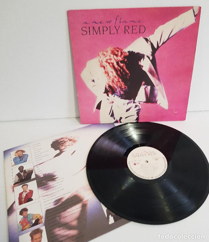 Discos de vinilo: SIMPLY RED - A NEW FLAME - Foto 4