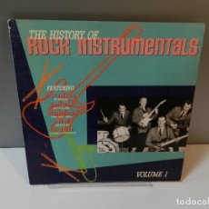Discos de vinilo: DISCO VINILO LP. THE SURFARIS, SANDY NELSON – THE HISTORY OF ROCK INSTRUMENTALS VOLUME 1. 33 RPM. Lote 295495578