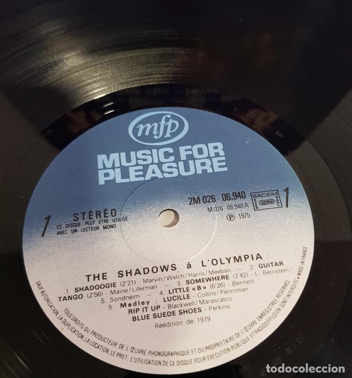 Discos de vinilo: THE SHADOWS AL OLYMPIA - Foto 2